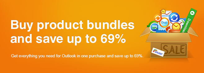Get everything you need for Outlook in one purchase and save a bunch of money.