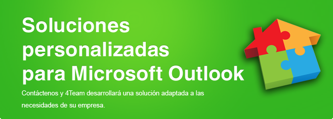 Soluciones personalizadas para Microsoft Outlook